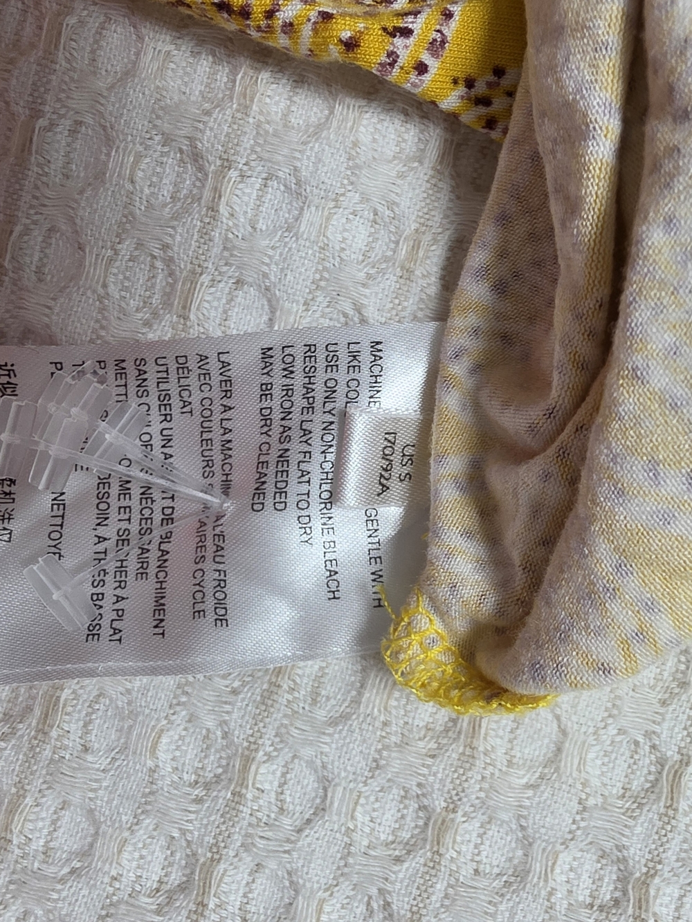 Anthropologie Yellow Printed Asymmetrical Maxi Dress - Picture 14 of 14